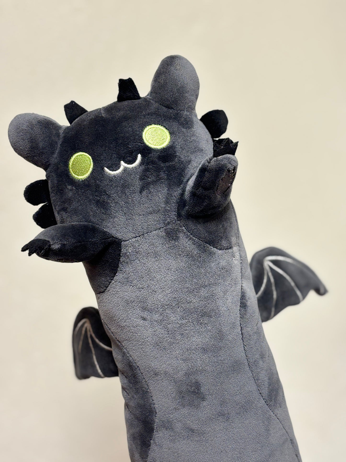 Long Dragon Cat Plush Pillow